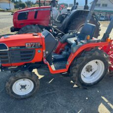 KUBOTA B72 4x4 servo s rotavatorem 464mth