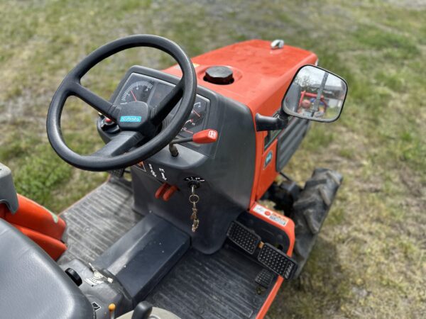 KUBOTA B72 4x4 servo s rotavatorem 464mth - Image 6