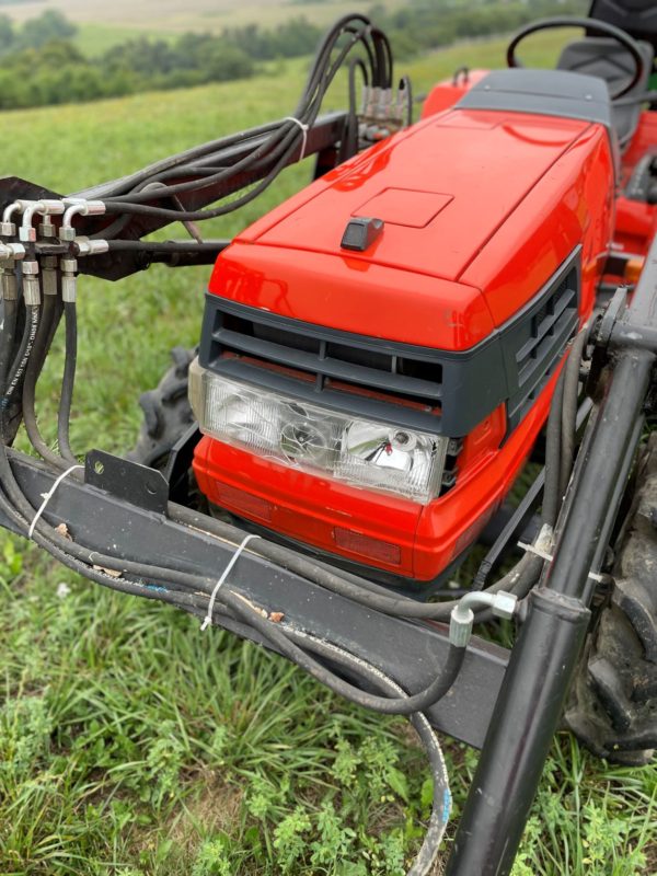 1991 KUBOTA GL29 GRANDEL s nakladačem a podkopem - Image 4