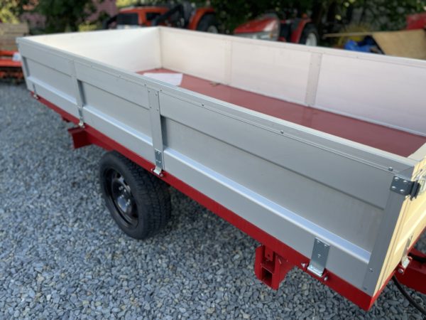 Hydraulický sklopný vlek 280x130x40cm, 2000kg nosnost - Image 4