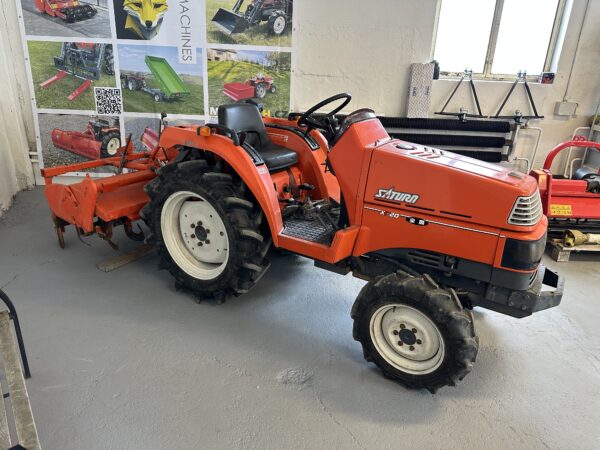 KUBOTA X20 (X-20) s rotavatorem 801MTH - Image 2
